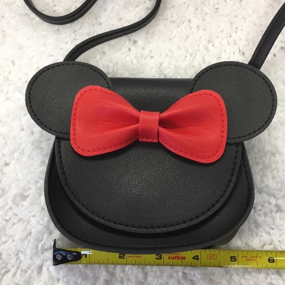 MINI Leather Purse with Red bow - Picture 5 of 6